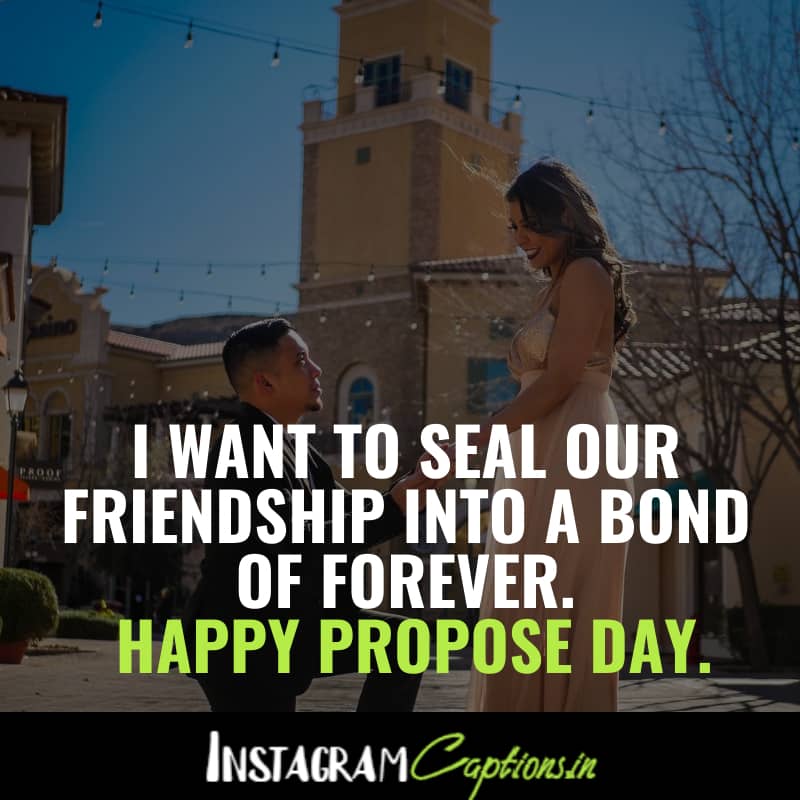 Cute Propose Day Captions