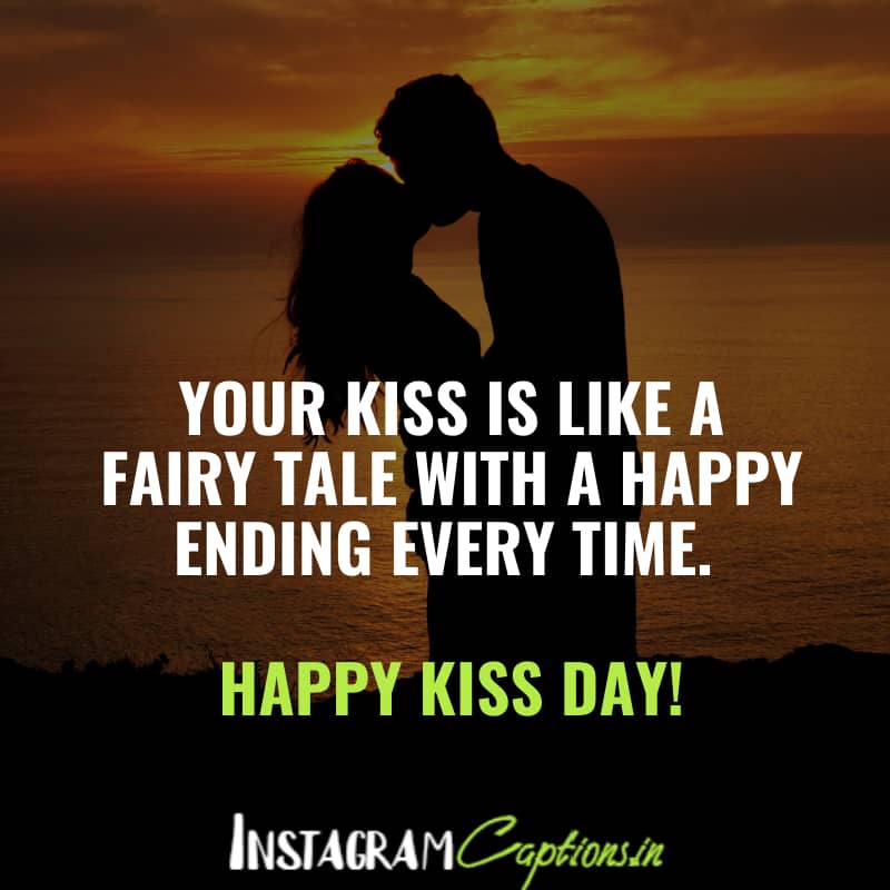 Kiss Day Captions for Instagram