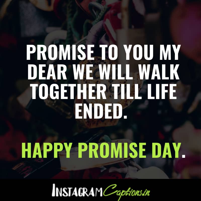 Promise Day Captions for Girlfriend