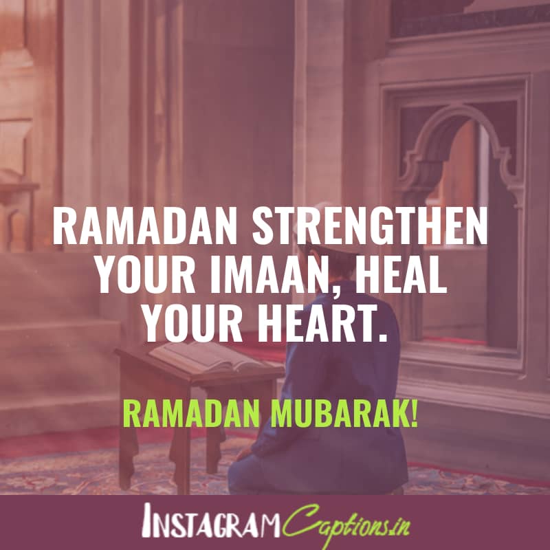 Ramadan Captions for Instagram