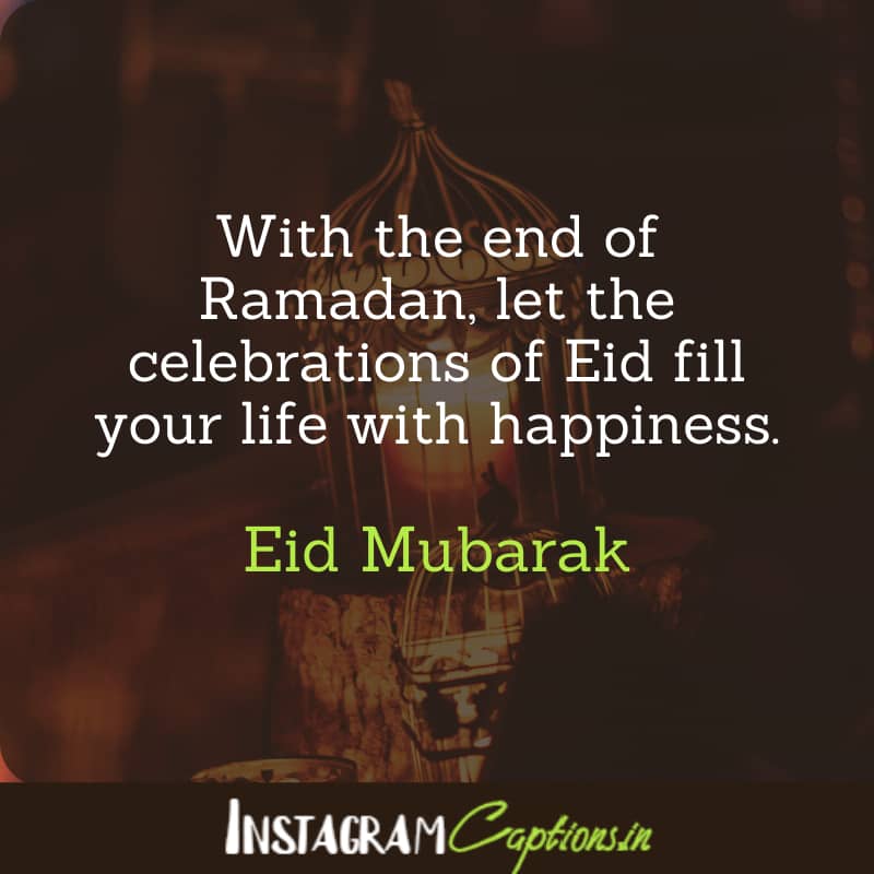 Eid Captions for Instagram