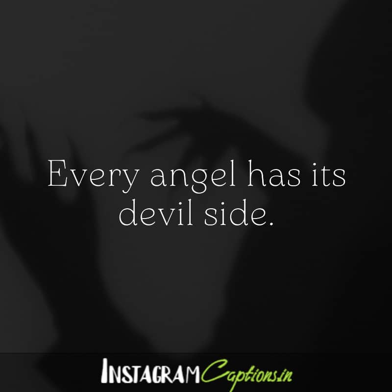 Devil Captions for Instagram