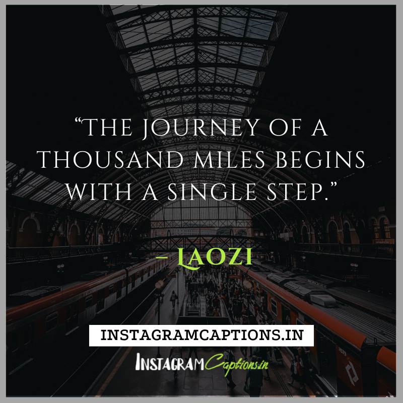 Journey Instagram Quotes